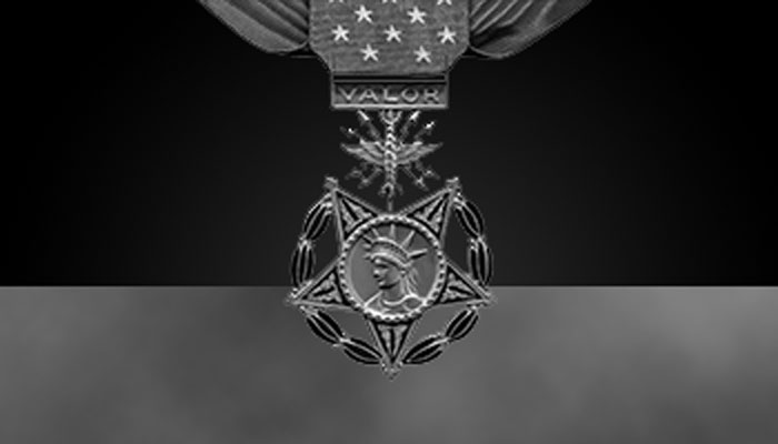 Air Force Medal of Honor (greyscale)