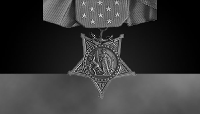 Navy Medal of Honor (greyscale)