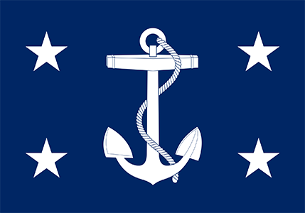 secretary of navy flag
