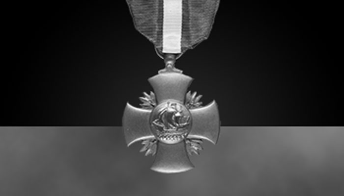 Navy Cross (greyscale)