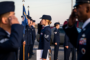 airmen salute