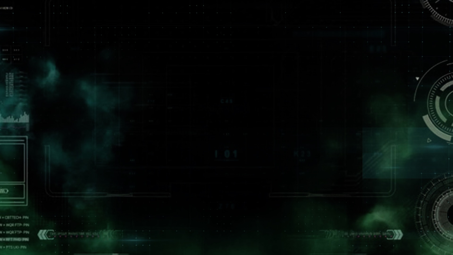 futuristic tech background