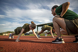 parris island pushups