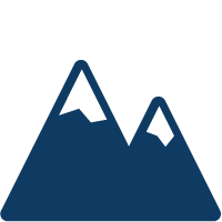 highest mountain peak icon