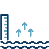 distance above sea level icon