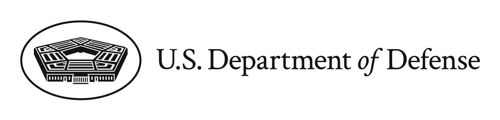 Dark 1-Color DOD Logo