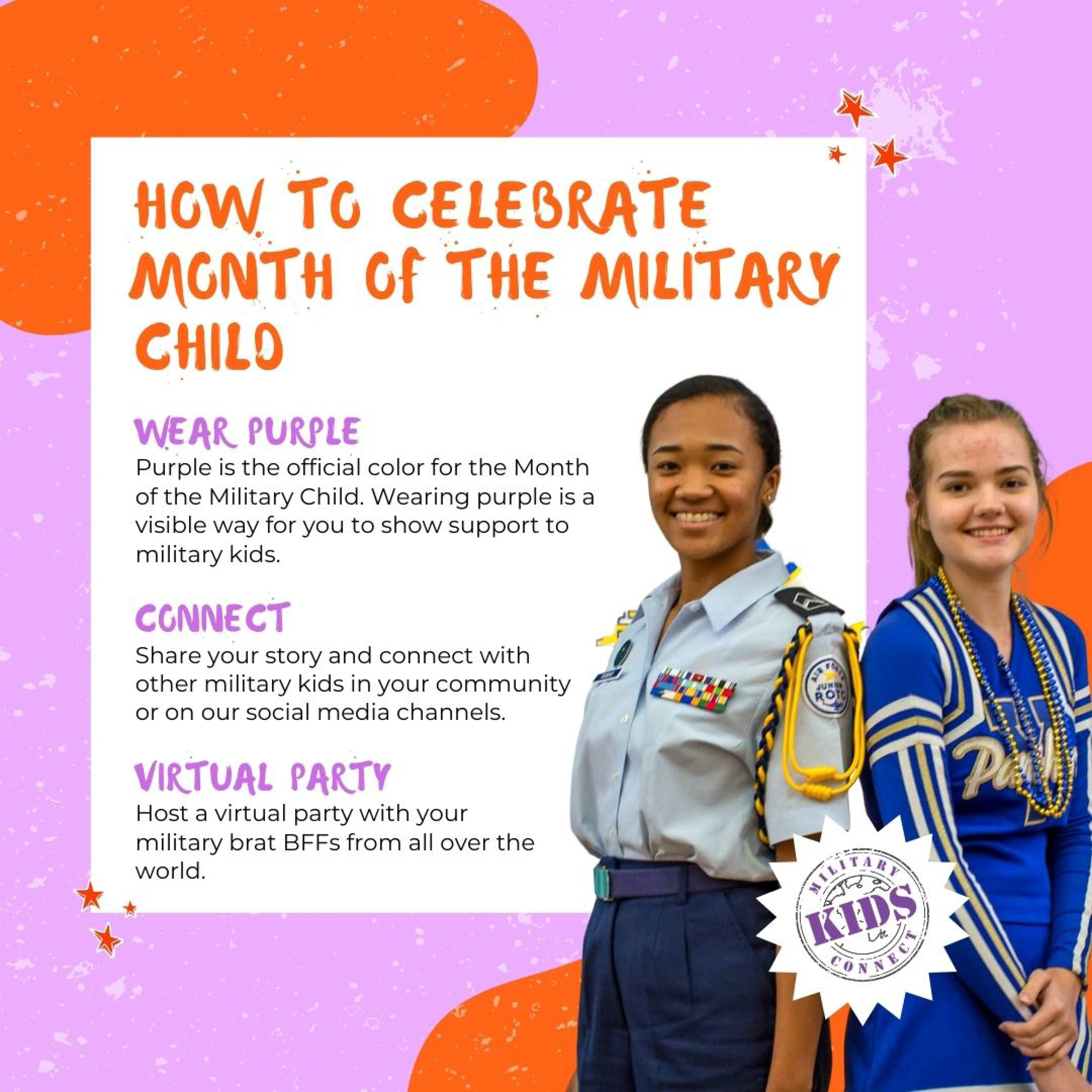How to Celebrate Military Child Month