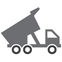 garbage truck icon