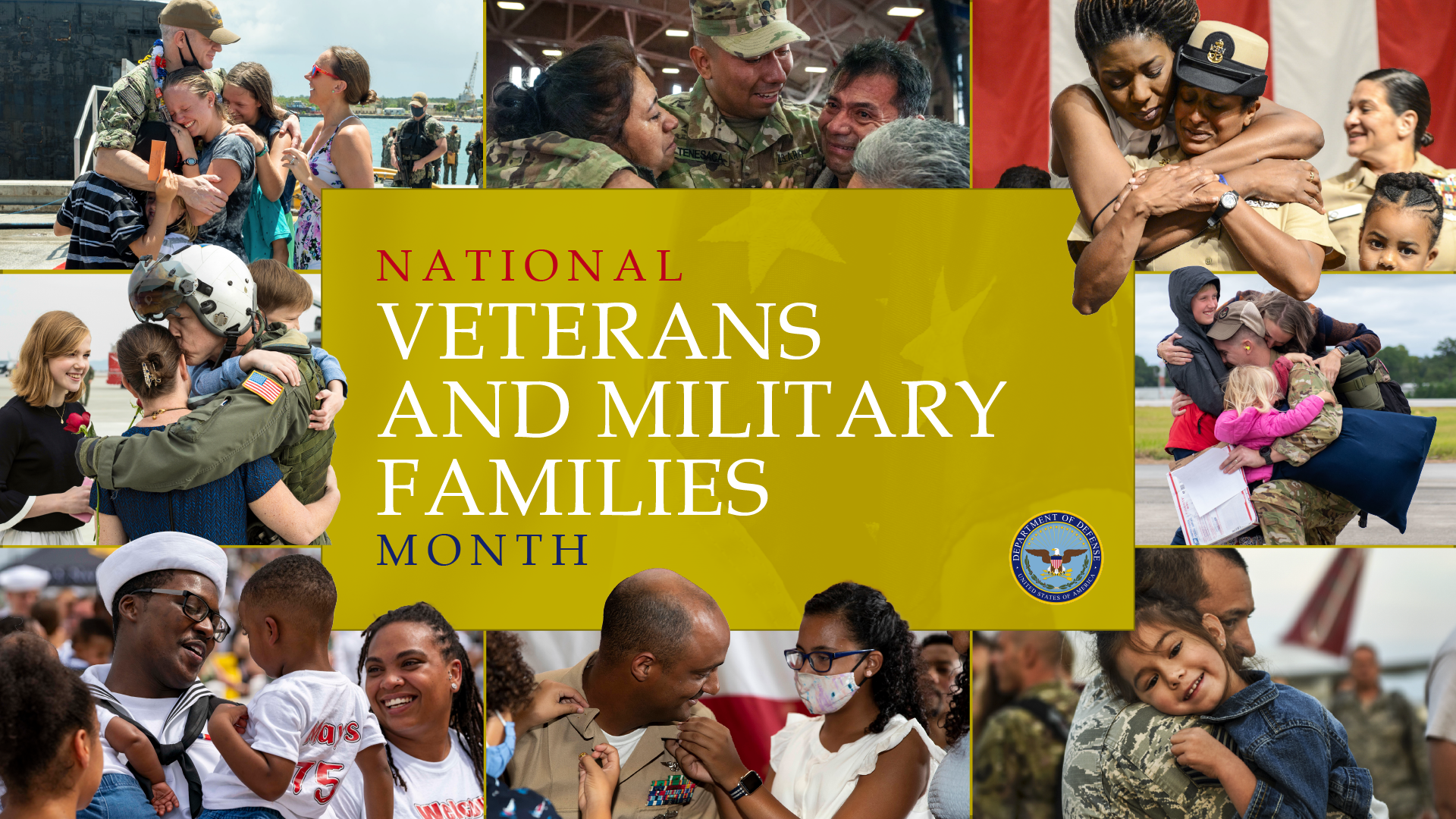 National Veterans and Military Families Month