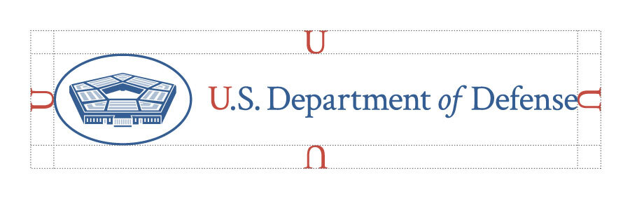 Main DOD Logo Spacing